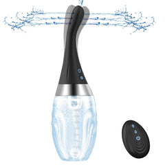 MIXIUALL enema bulb with seven nozzles for thorough colon cleansing.