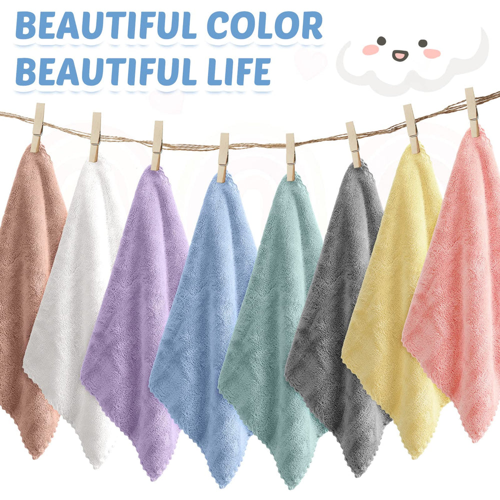 Mixweer multicolor burp cloths cheerful variety for daily use.