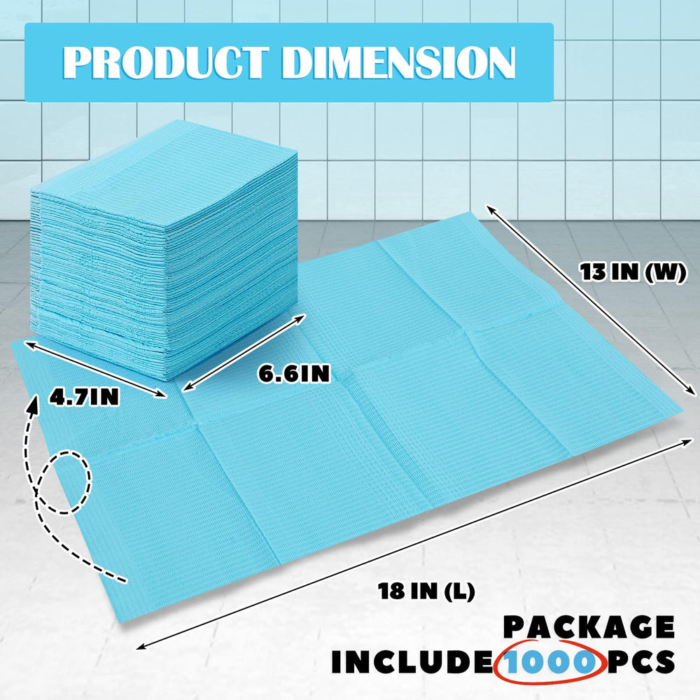 Mixweer quick absorption with quilted top surface for fast cleanup.