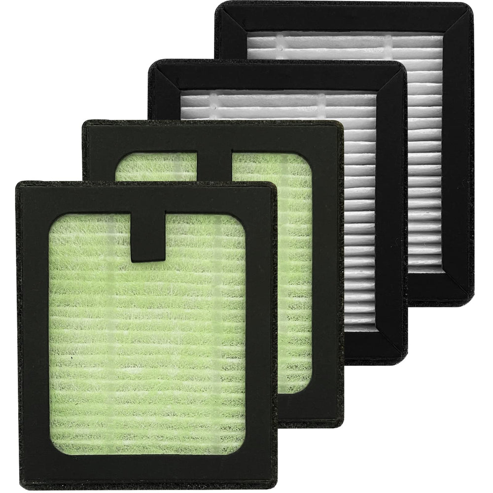 Mixzeny Dryer Advanced HEPA filter front view reduces dust and pollen exposure in Baby Brezza devices.