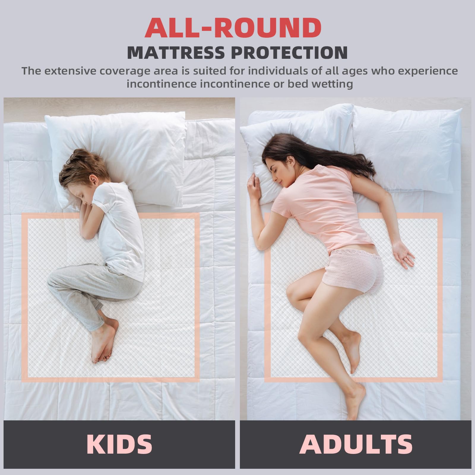 MKISS bed pad in healthcare setting for hospital or home use