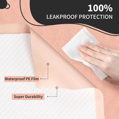 MKISS bed pad with odor control and breathable material for comfort