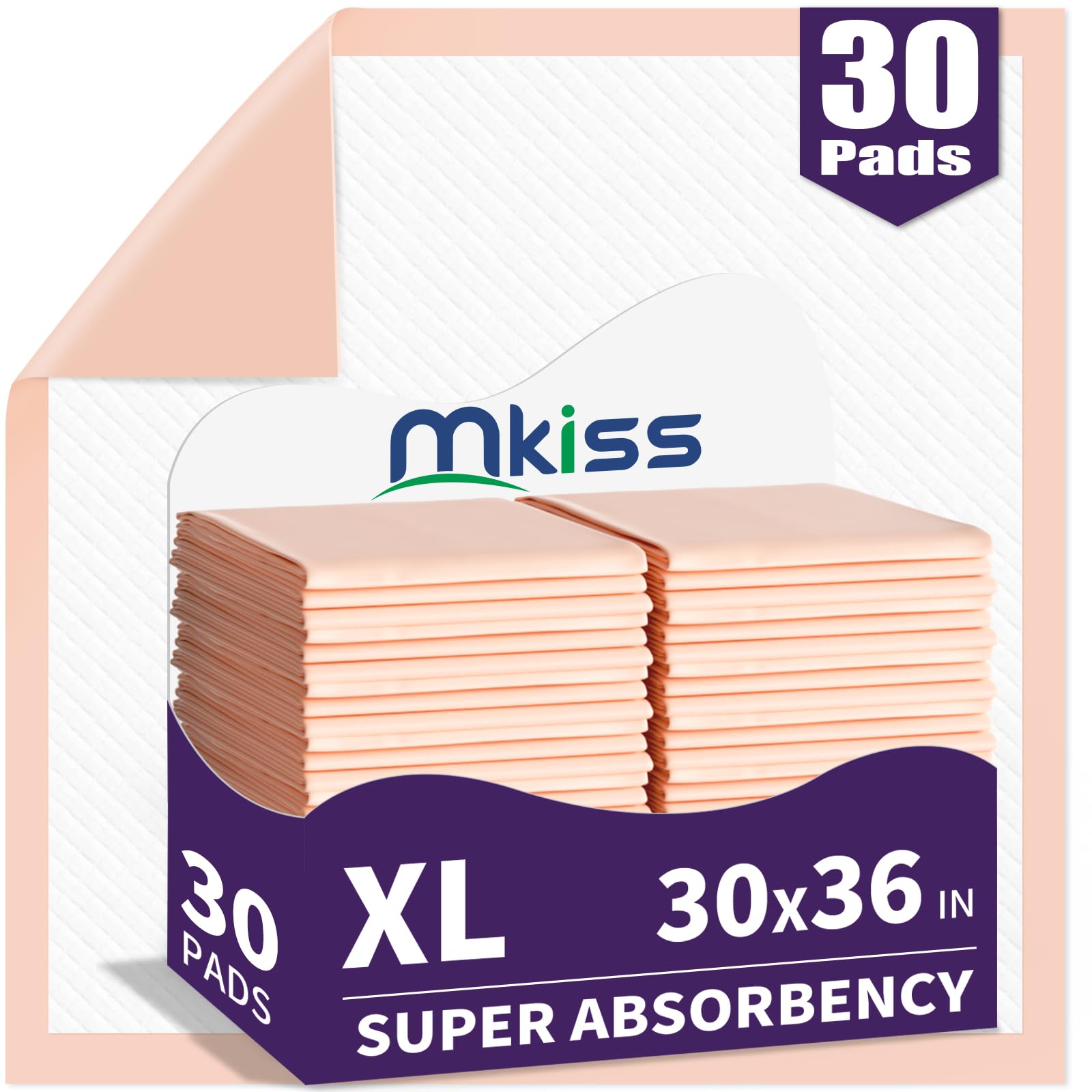MKISS 36x30 cover pad provides full-coverage protection for beds and sofas.