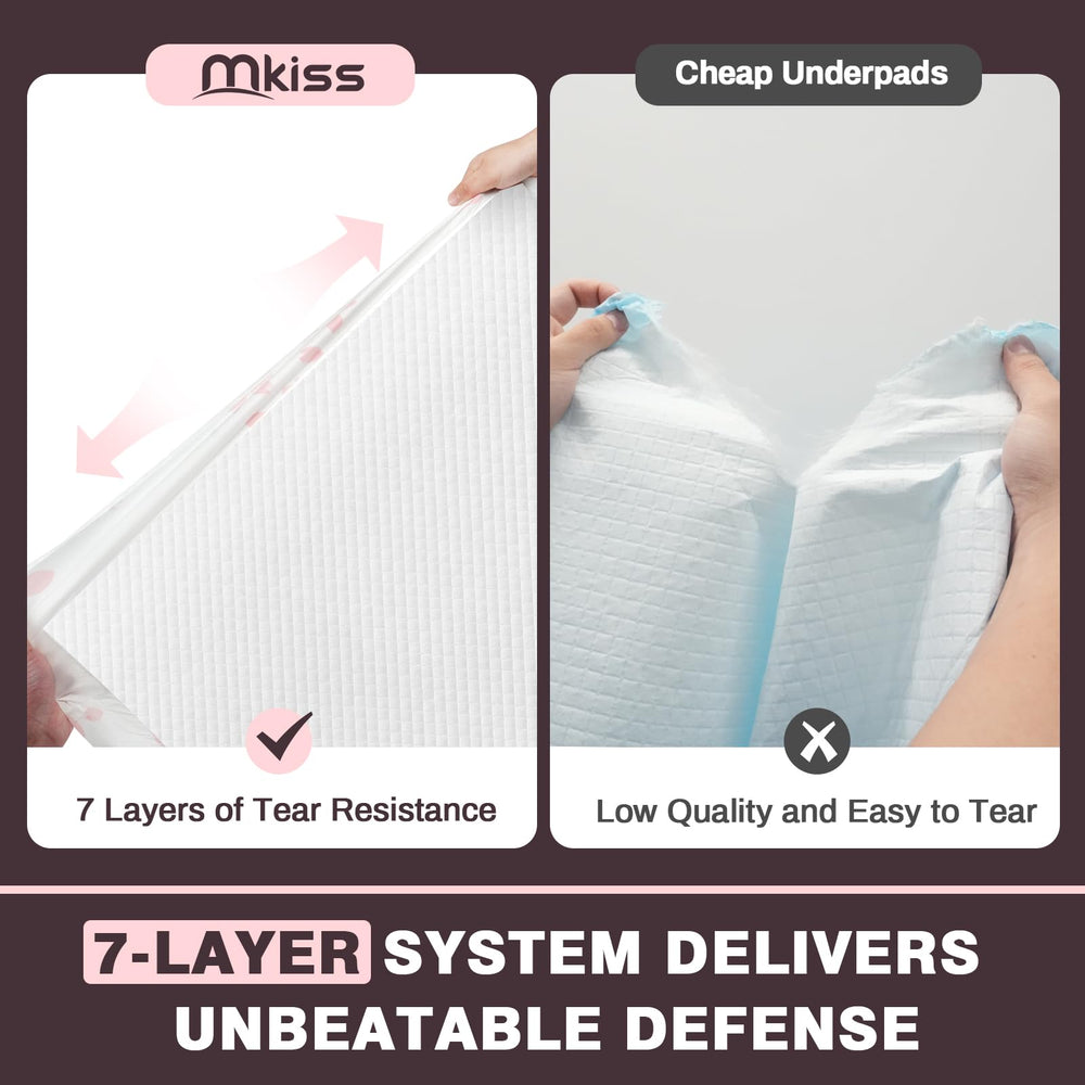 MKISS diamond pattern surface helps distribute moisture evenly for all night dryness