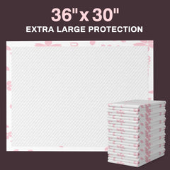 MKISS underpads on a bed demonstrate secure placement for overnight use.