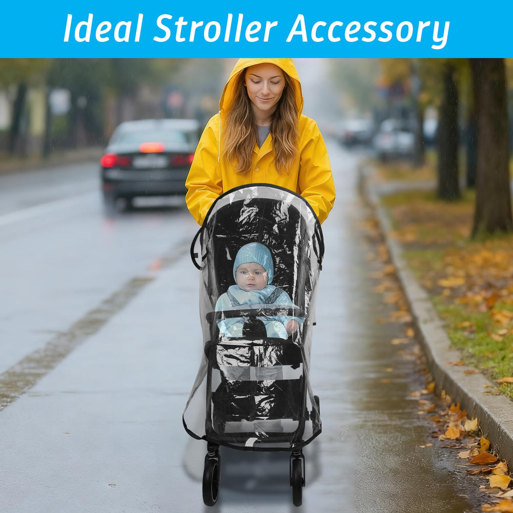 Mkobon clear-window design keeps baby visible and accessible
