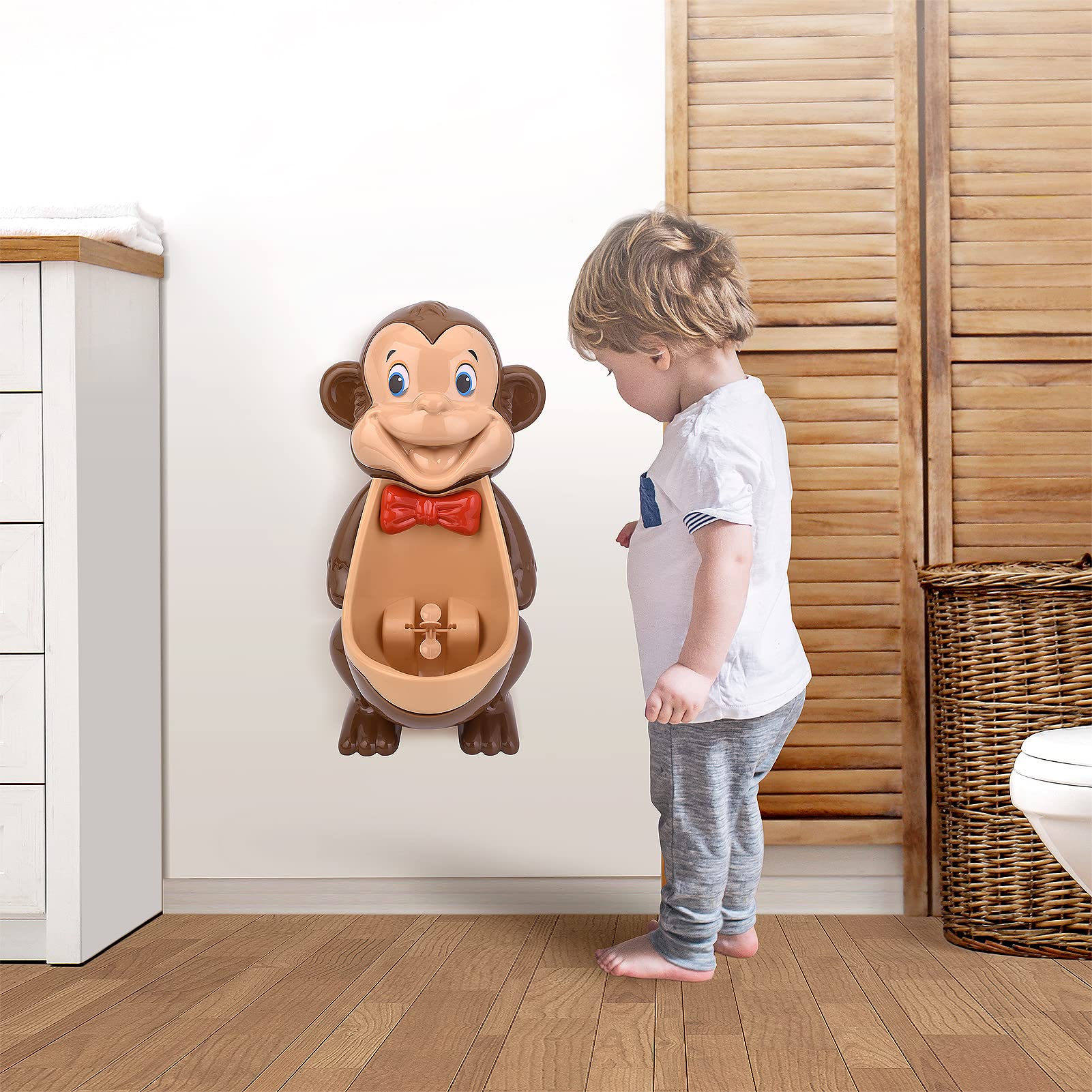 MKool potty training urinal front bow handle: easy cleaning and transport