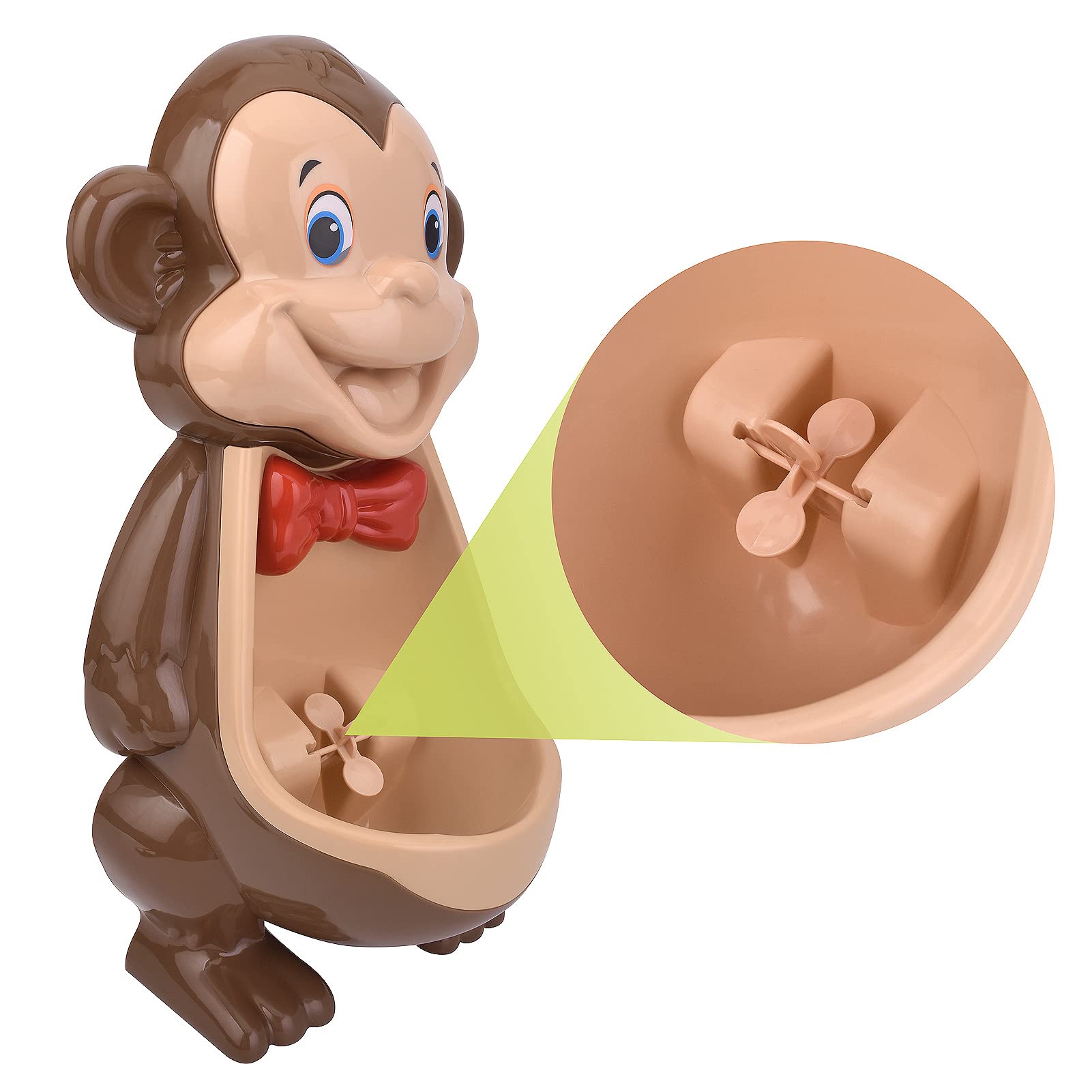 MKool potty training urinal splash-free bowl: reduces spills during use