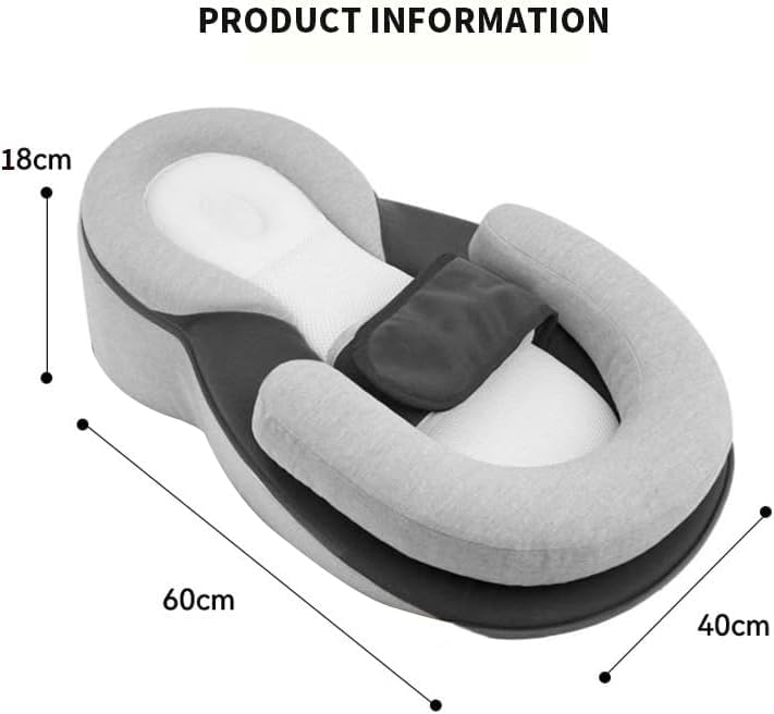Compact, portable MKXPWMKS wedge pillow for easy room-to-room use.