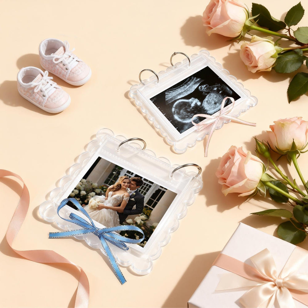 Mlatnod 30-pocket 3x4 layout fits multiple ultrasound and mini photos.