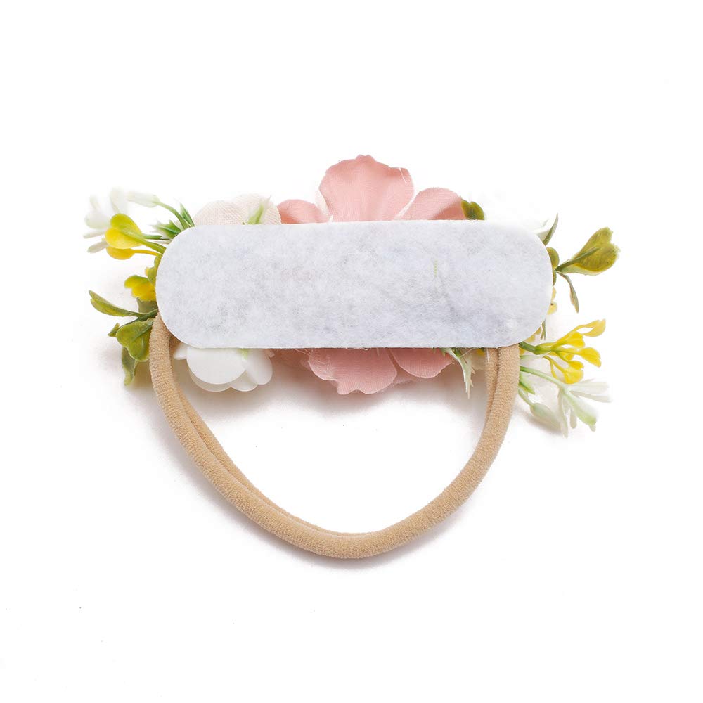 mligril candy pink headband coordinates with dresses while staying skin-friendly