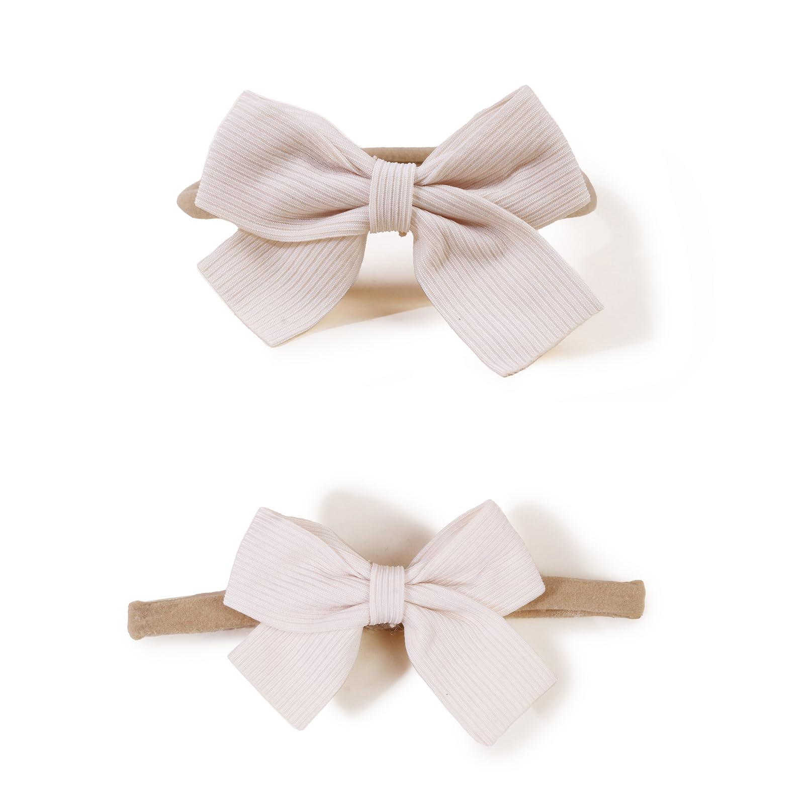 mligril baby headband flower style 02: stretchable fit holds hair neatly without slipping