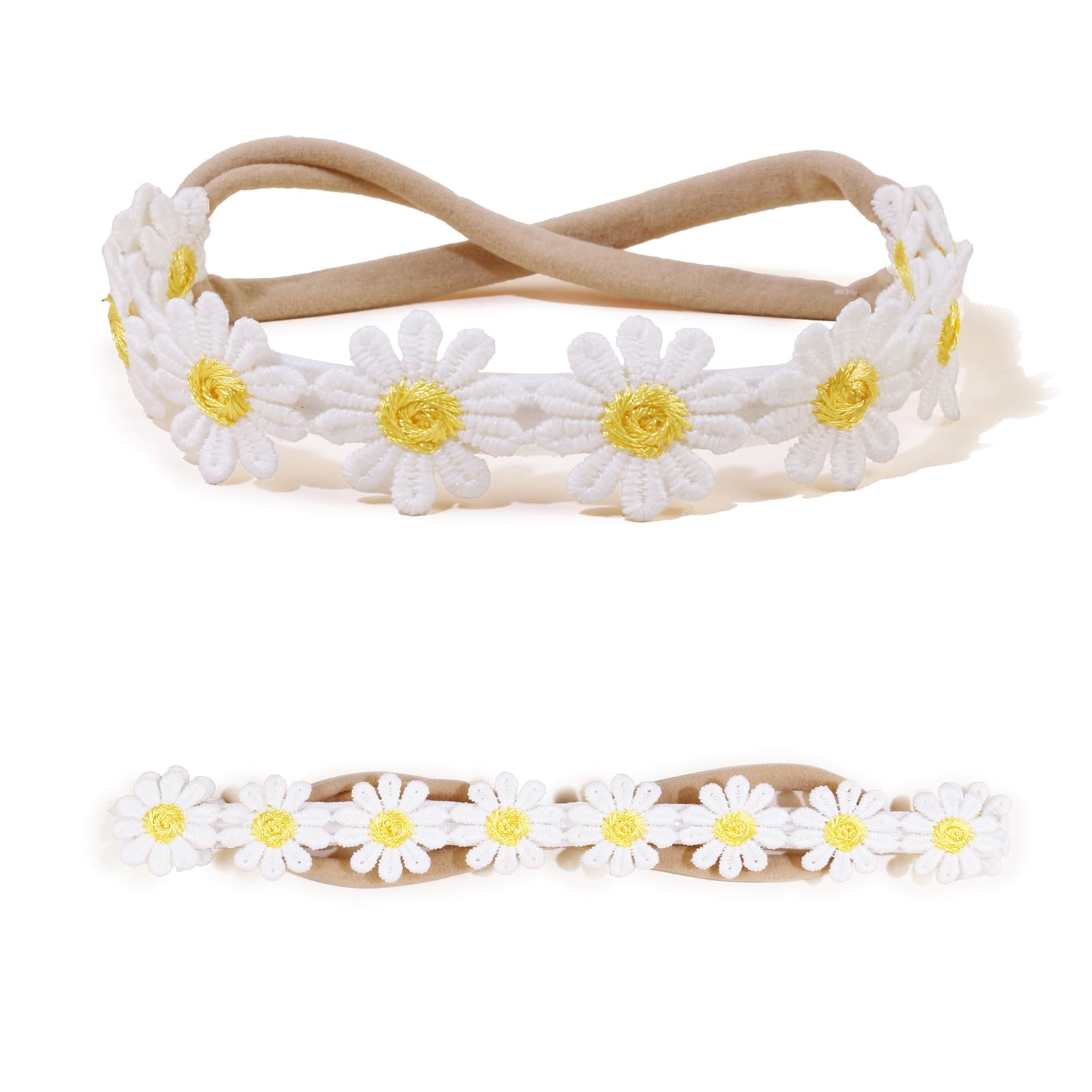 mligril baby headband flower style 03: vibrant petals add cute charm to photos