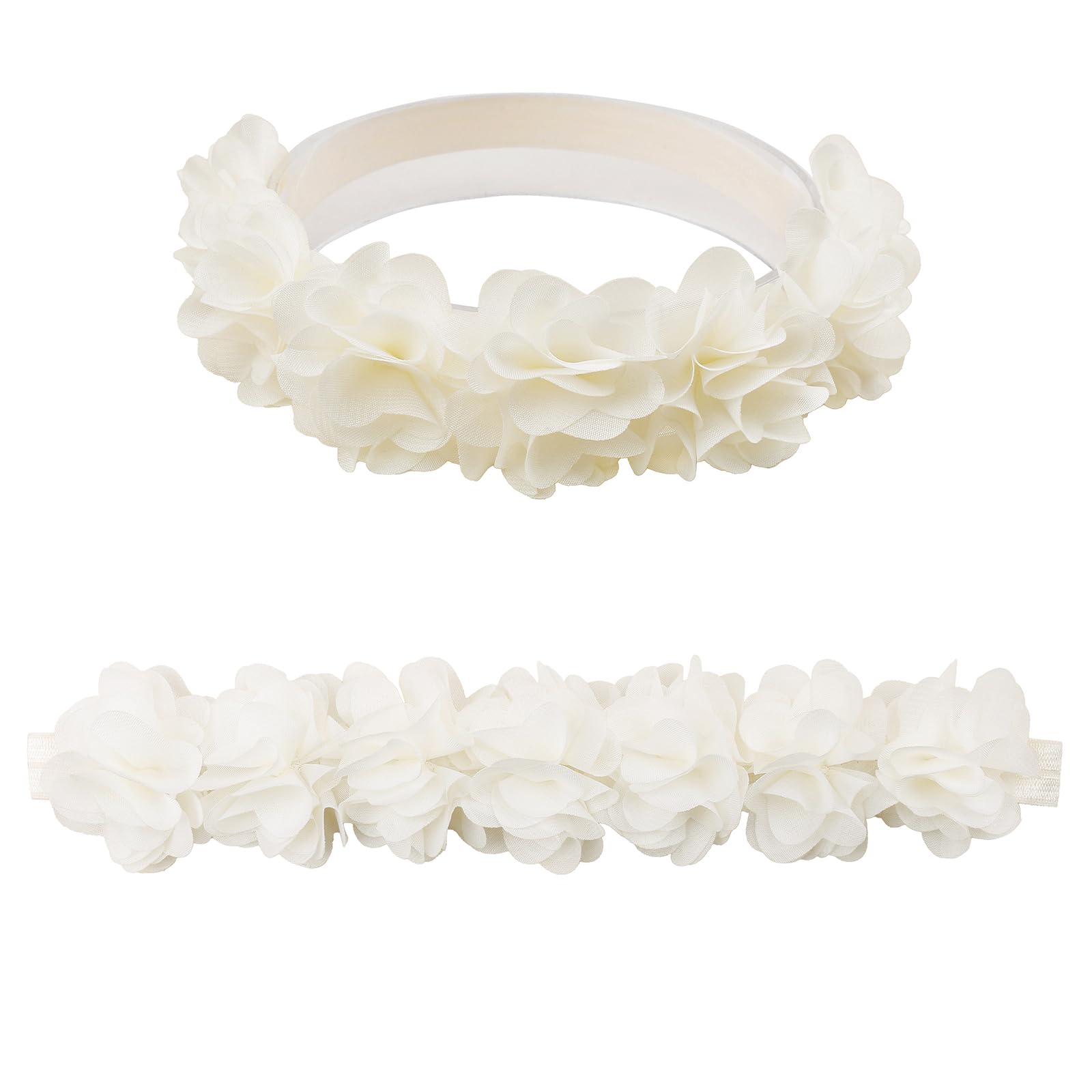 mligril nylon elastic headband, comfortable and fits growing head.