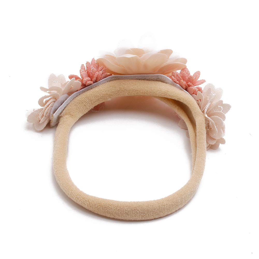 mligril flower wrap headbands used for cute coordinated outfits