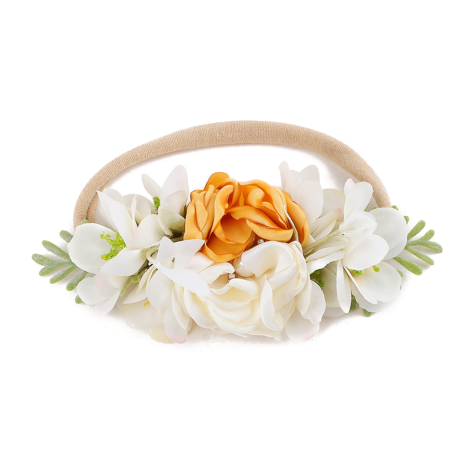 mligril elastic nylon headband offering soft flexible fit