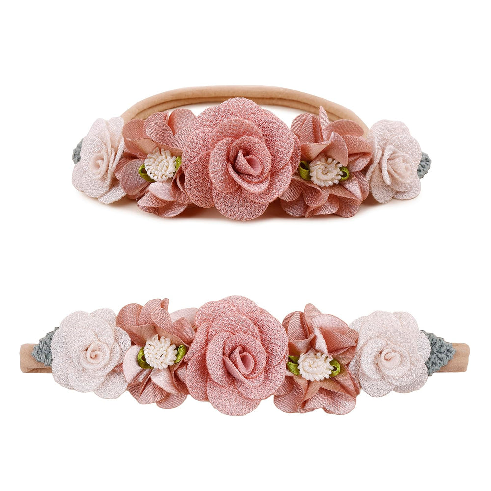 mligril flower bows add cute floral accents for photos and events.