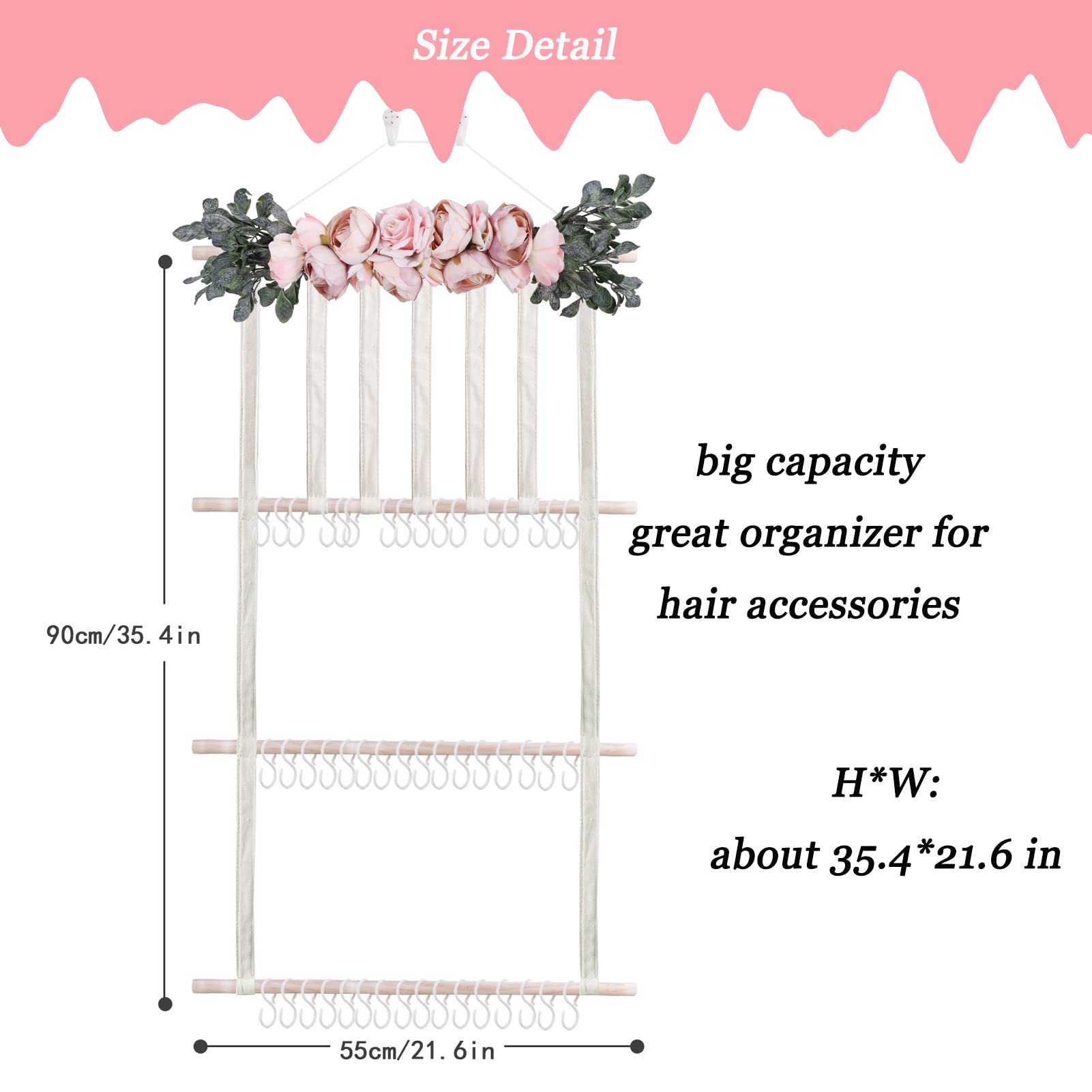 mligril headband holder easy assembly simplifies setup and reduces clutter.