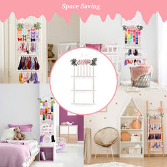 mligril headband holder hair clips storage keeps clips and bands tidy for quick access.