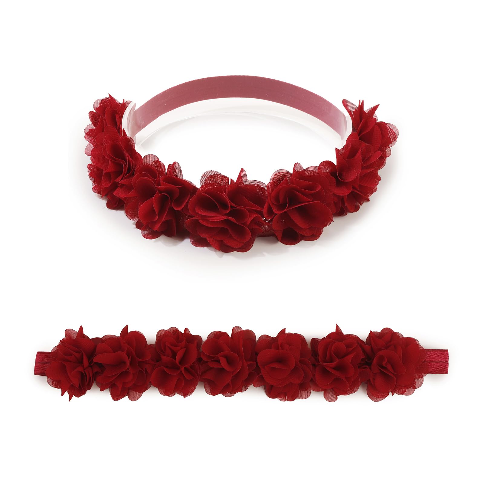 mligril stretchy elastic headband provides a secure fit without marks
