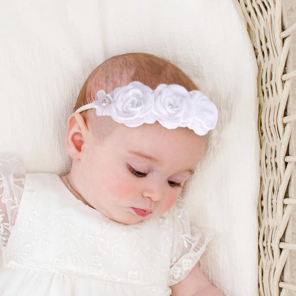 mligril nylon headband is ultra stretchy and comfortable for babies.