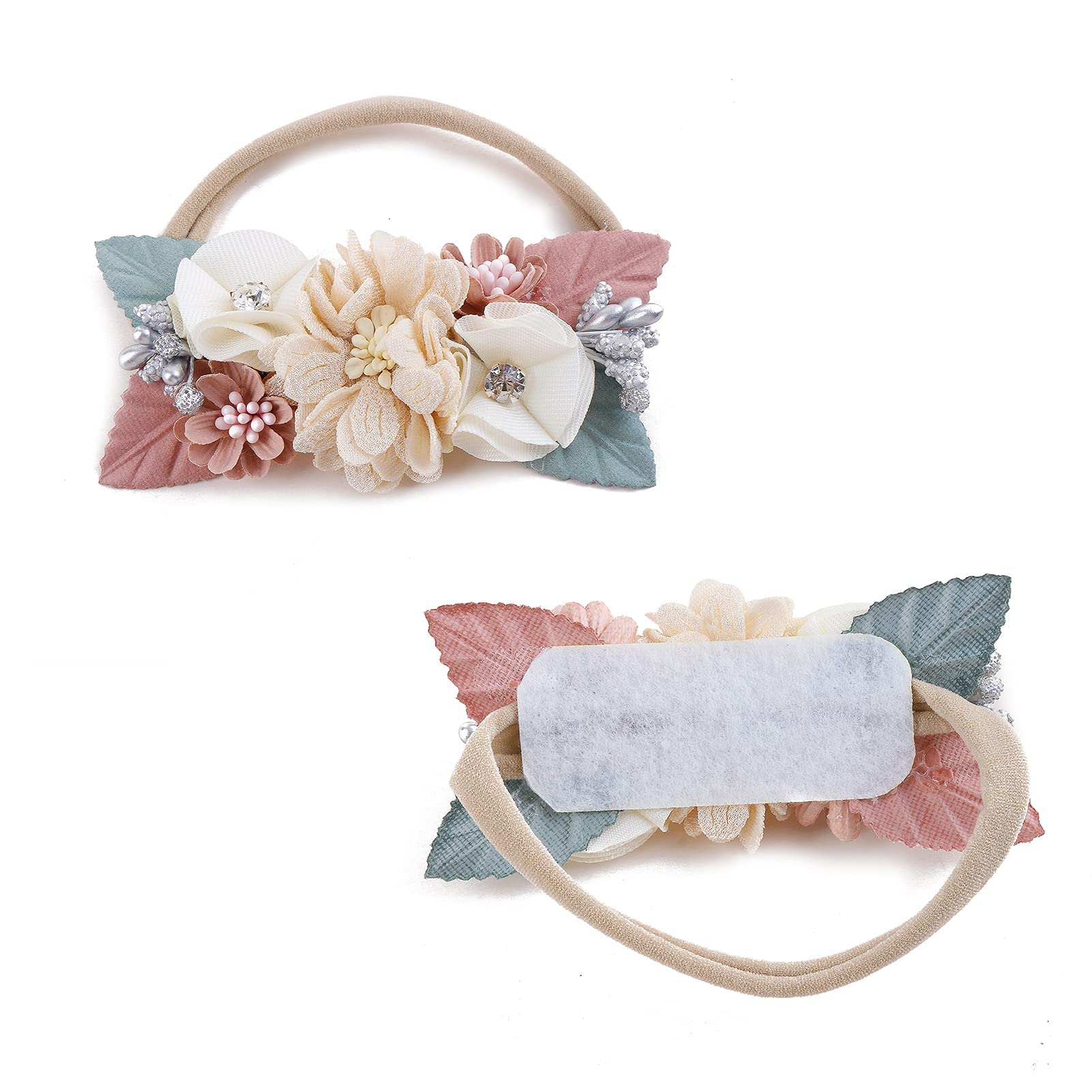 mligril stretchy headbands for kids aged 1-6 offer comfortable all-day wear.