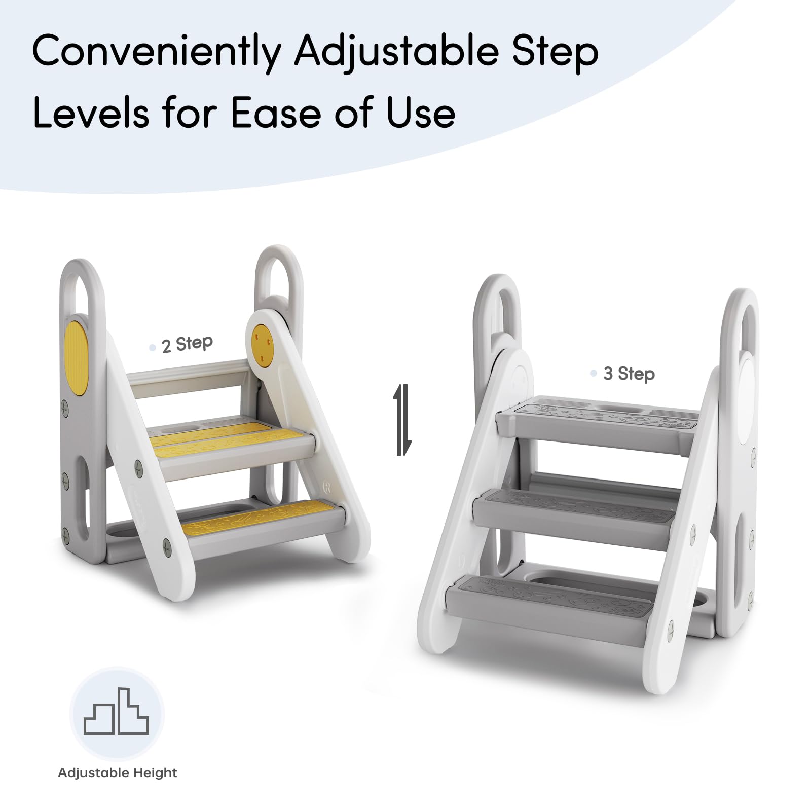 Mloong A-frame design prevents accidental folding for safety