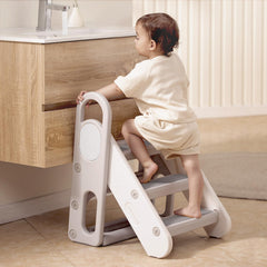Mloong kids step stool at bathroom sink helps toddlers reach safely