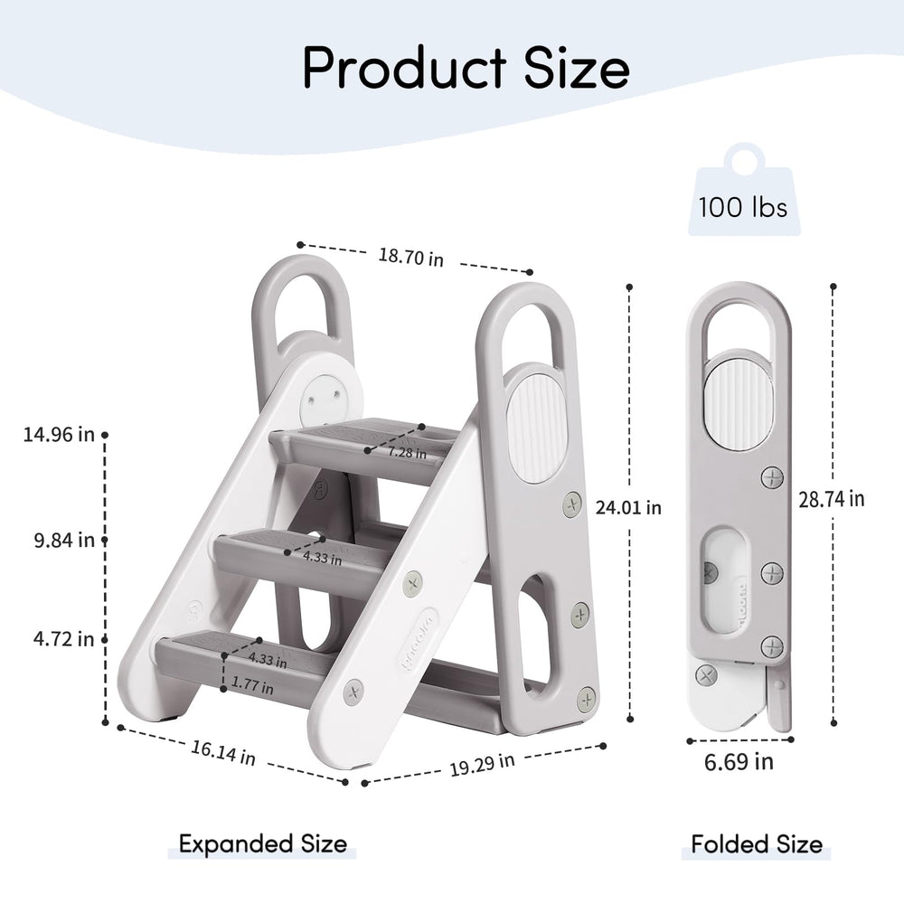 Mloong foldable design stores flat in small spaces