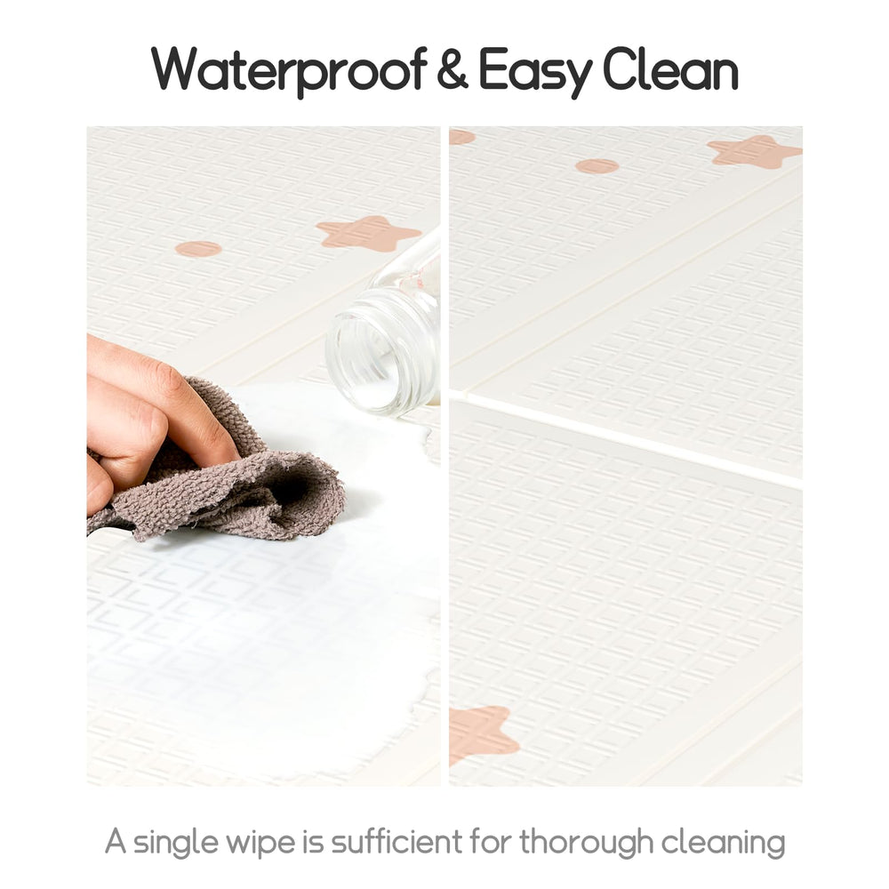 Mloong reversible patterns design stimulates visual interest with two cute designs.