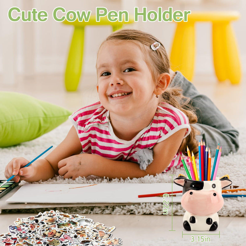 MLYEY cow keychain fluffy accessory adds playful charm to backpacks