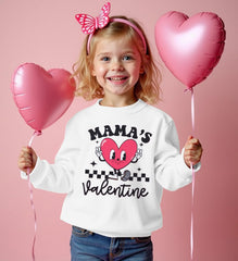 MNLYBABY valentines day matching shirt for mom and daughter, ideal gift idea