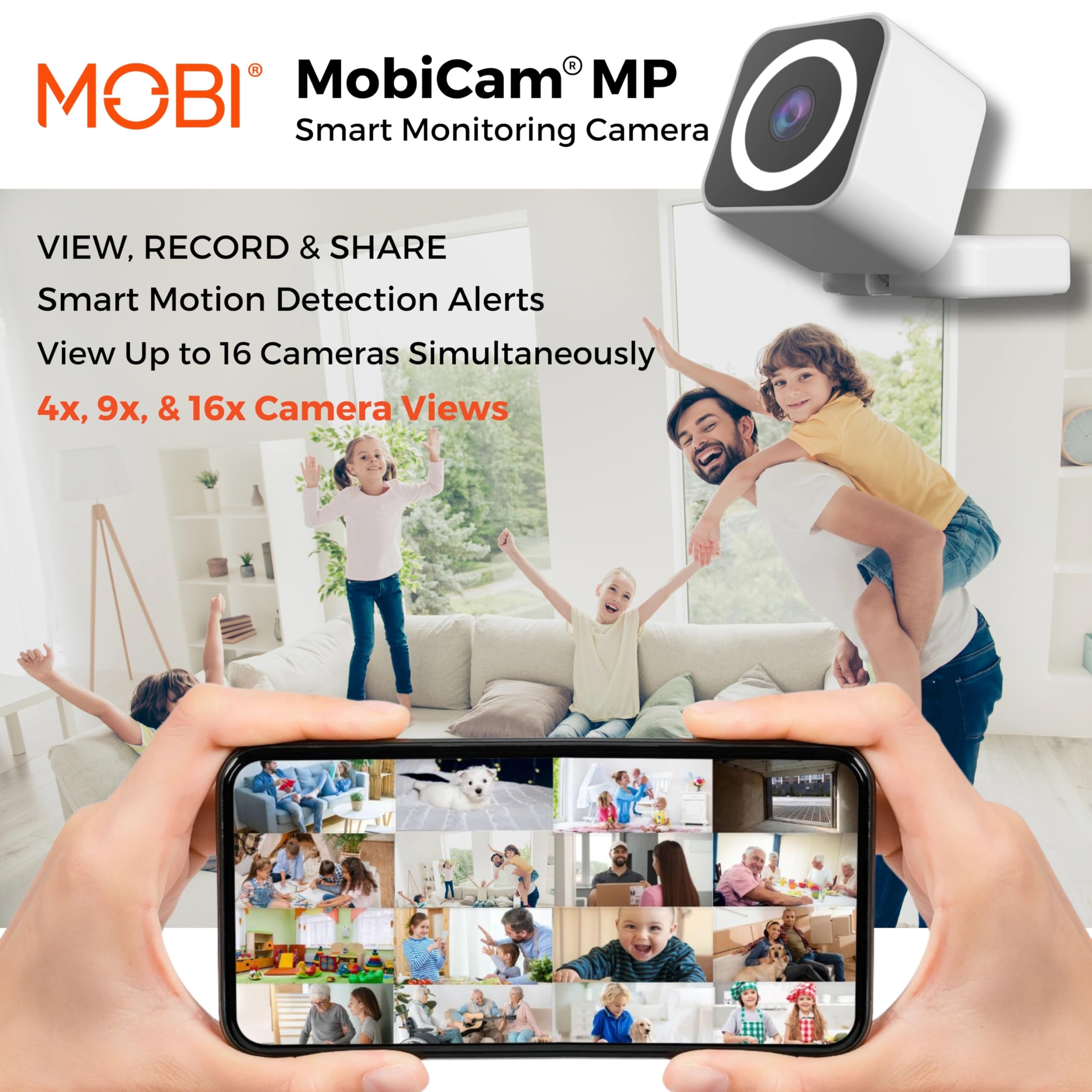 MOBI Connect motion detection helps you spot activity and stay informed.