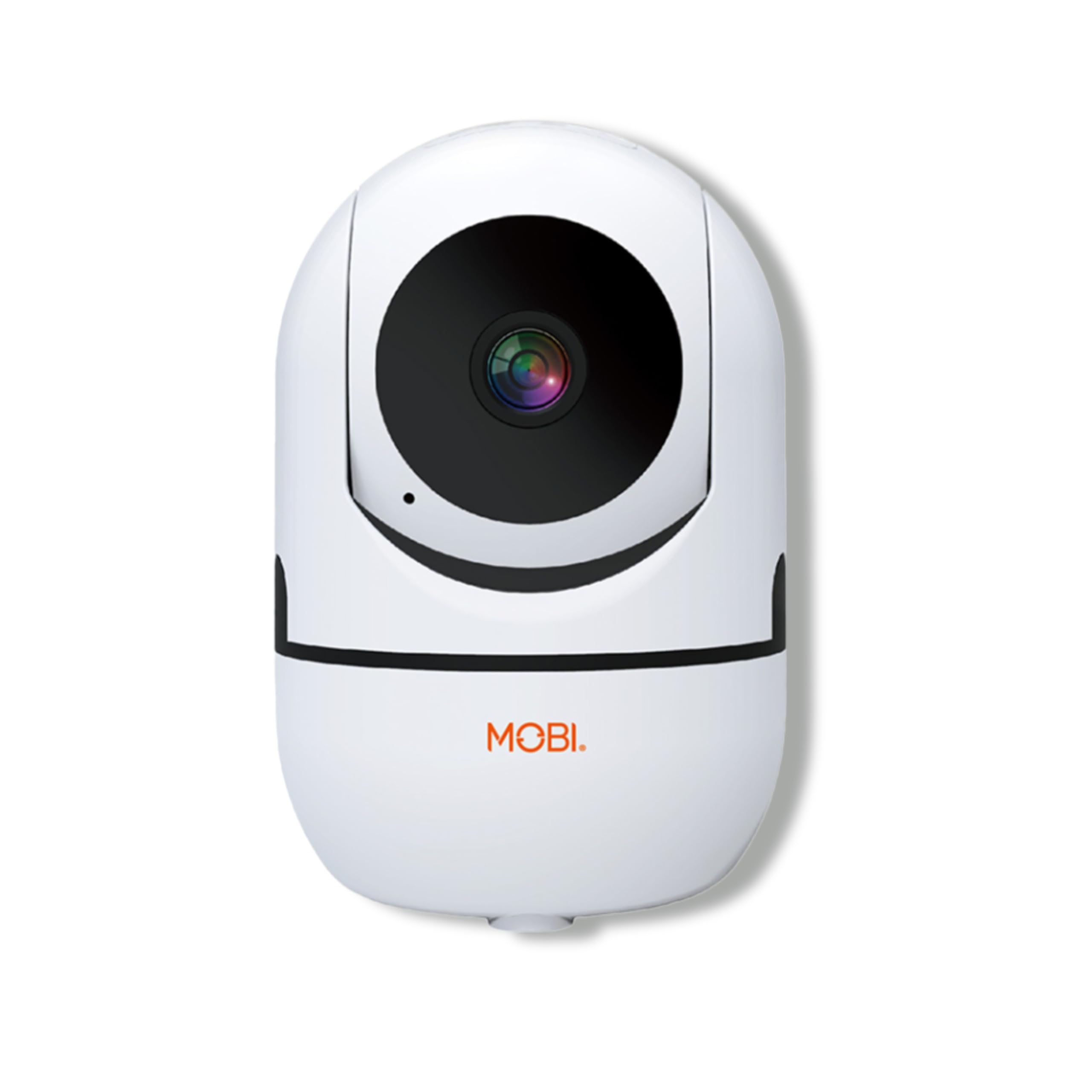 MOBI MobiCam Indoor Camera captures nursery-wide view for secure baby monitoring.