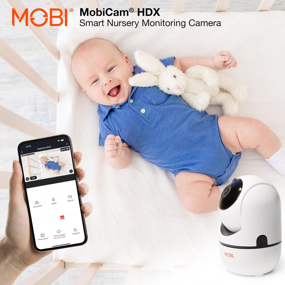 MOBI MobiCam Indoor Camera supports flexible recording modes for important moments.