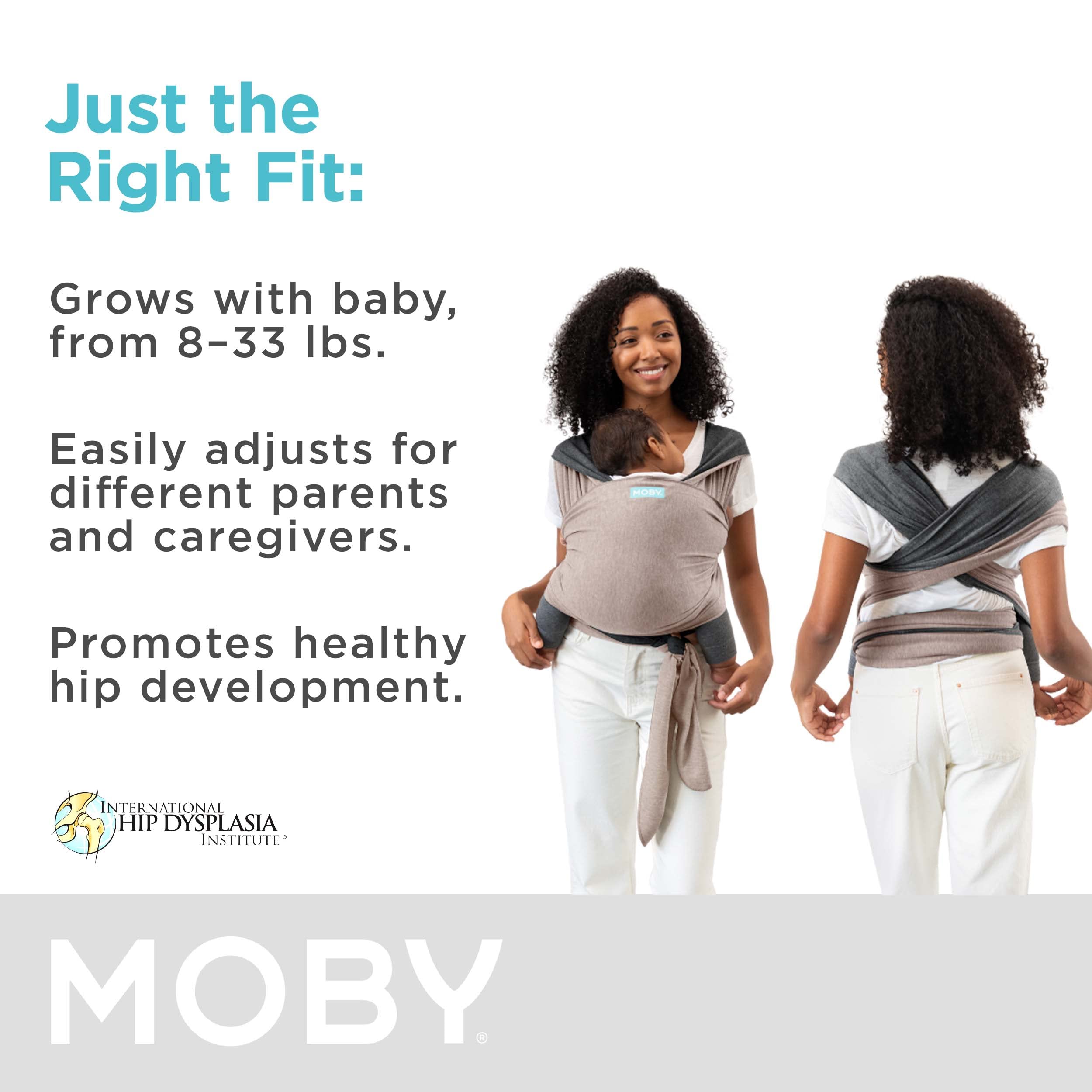 Moby Baby Wrap infant-facing-in for versatile front-carry options.