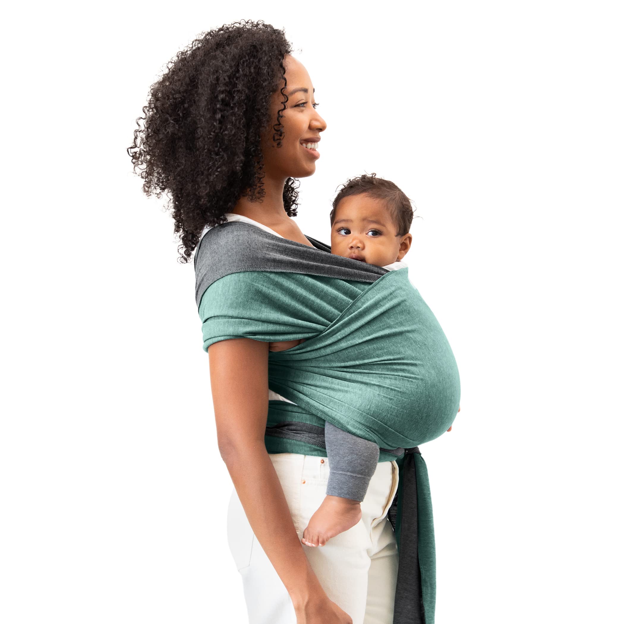 Moby Wrap Reversible back carry for hands free use