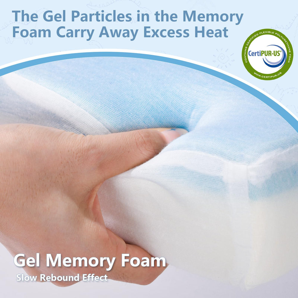 Mochen Pack and Play Mattress Pad CertiPUR-US foam supports durable, long-lasting comfort.