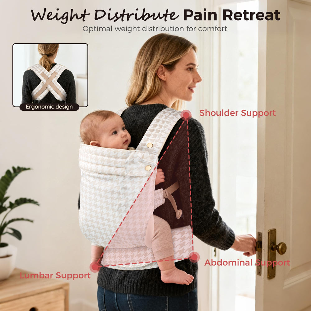 MOCKPOSE leg-size adjustment offers a customized fit as baby grows.