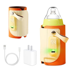 Moclever baby bottle warmer in compact travel design for on-the-go feeds.