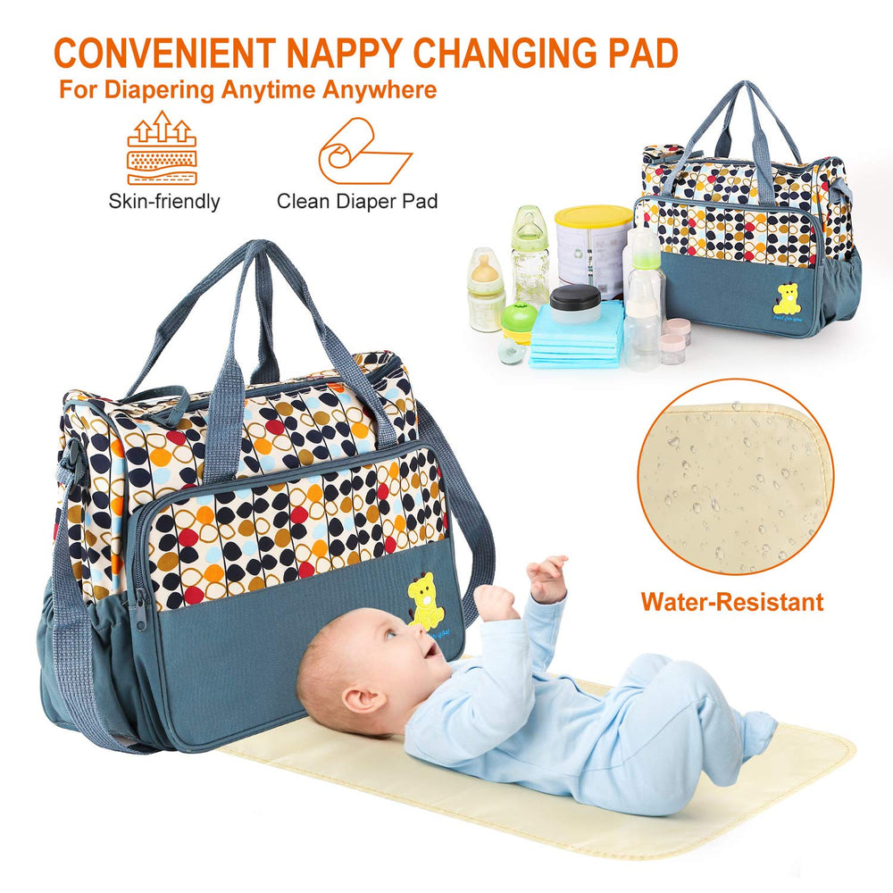 Moclever water-resistant fabric keeps bags clean and protected