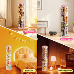 Mocuba vertical design shows 47.24-inch height for tall plush collections.