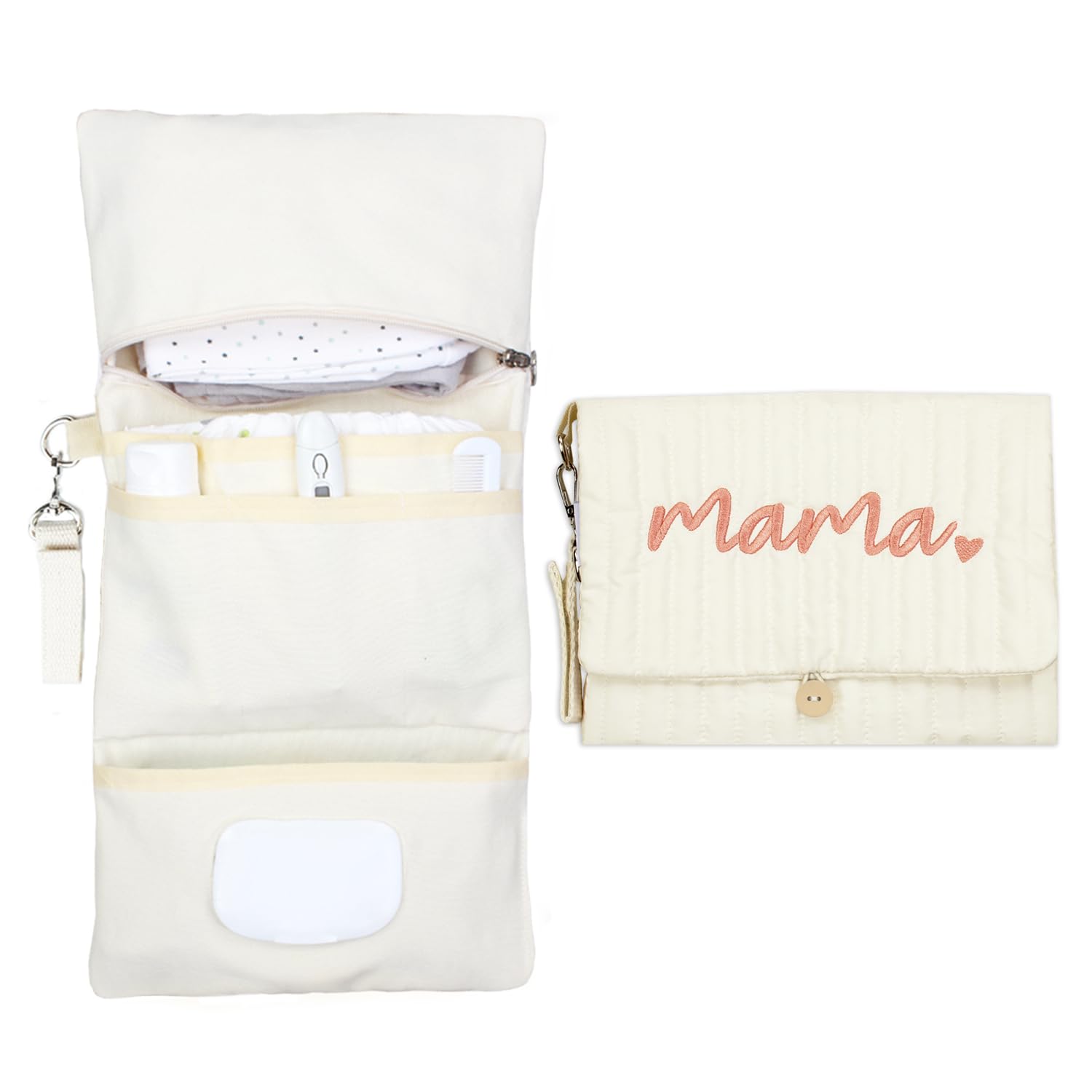 MODAKIDS baby bag organizer with stroller strap provides durable on-the-go use