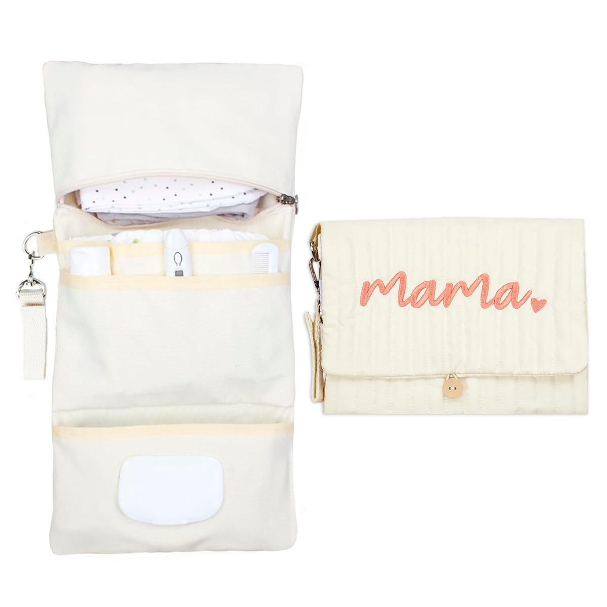 MODAKIDS baby bag organizer with stroller strap provides durable on-the-go use
