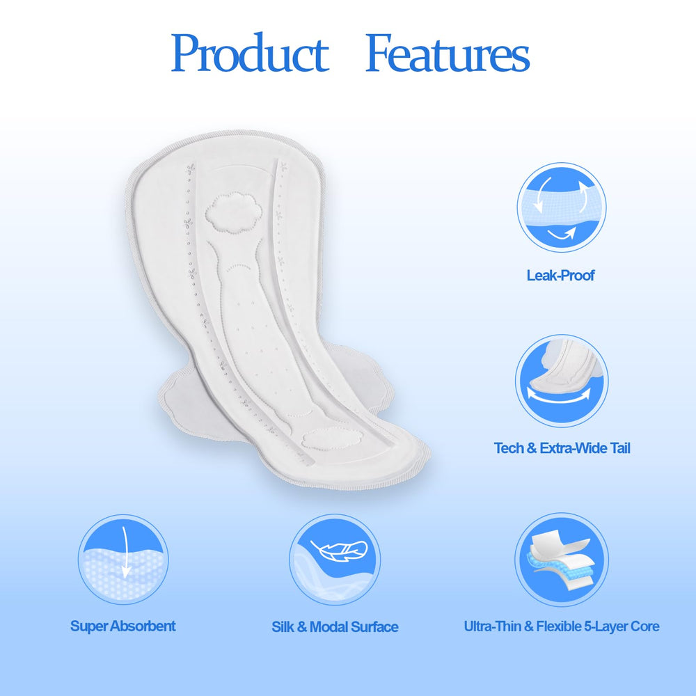 MODAL Unscented design emphasizes fragrance-free care and comfort.