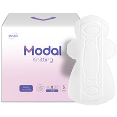 MODAL Pads with wings in discreet packaging for on-the-go wear.