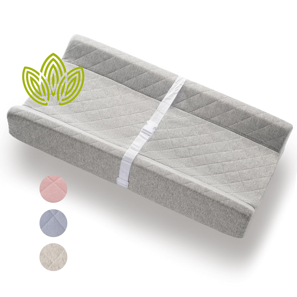 Modera soft cushioned pad for comfortable diaper changes.
