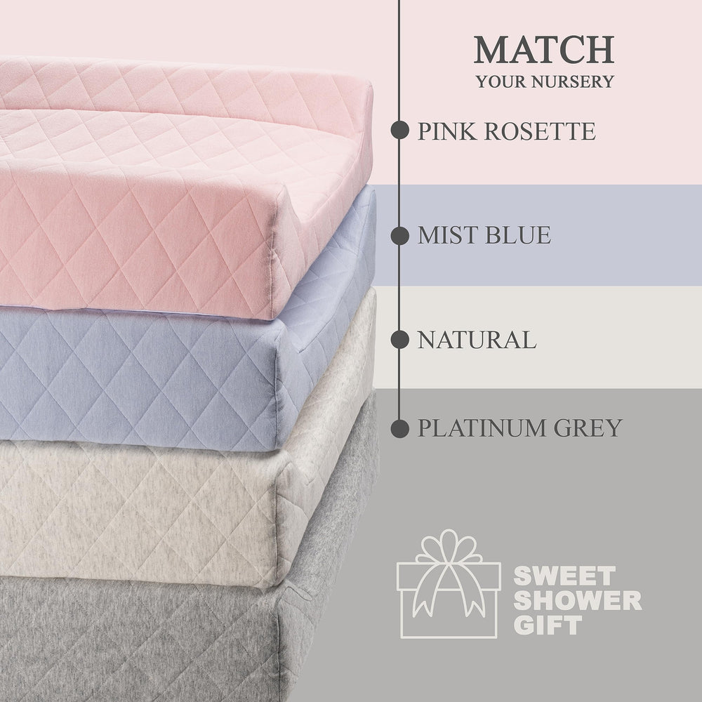 Modera travel-friendly changing pad topper for nursery or on-the-go changes