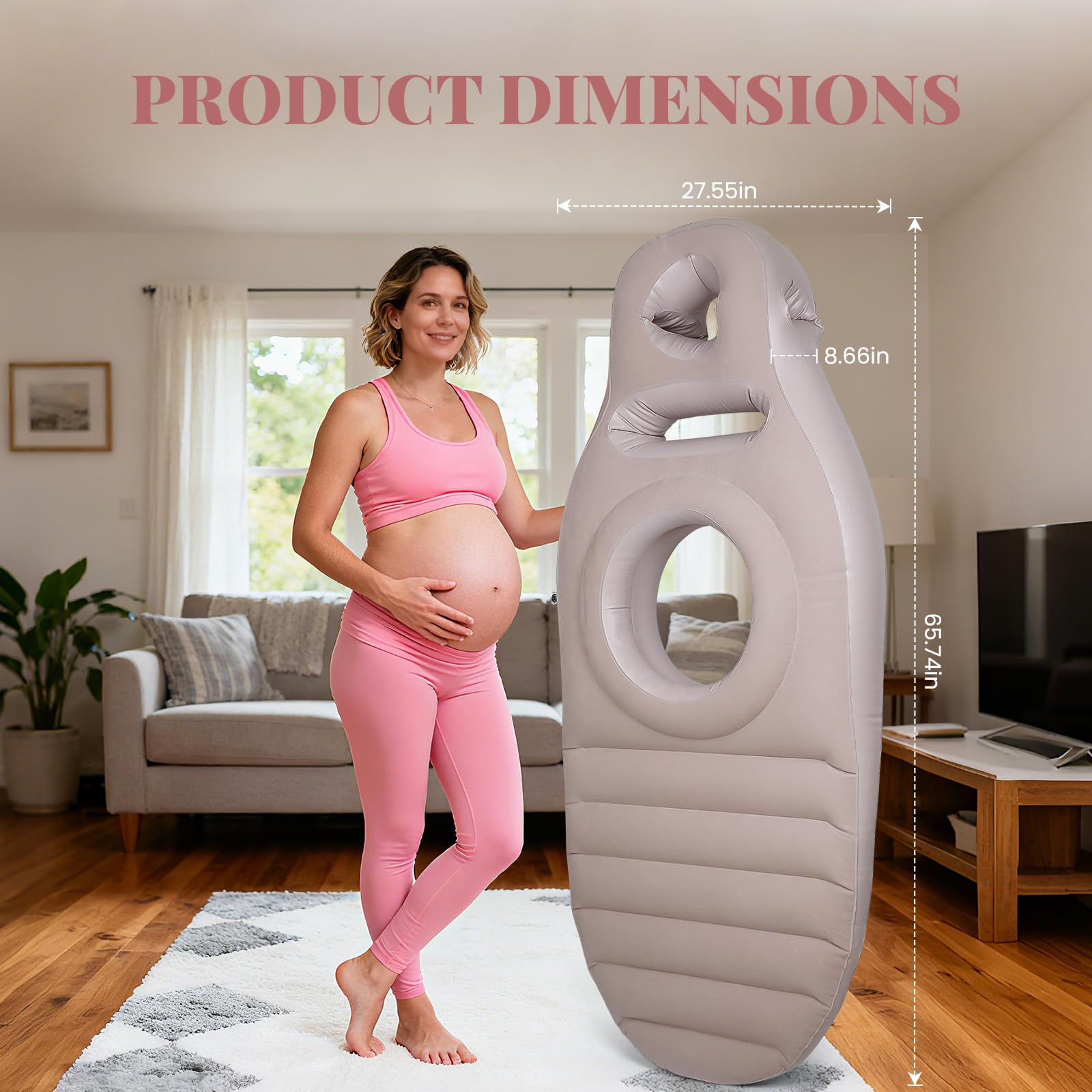 MOELUM pillow uses electric pump for quick, effortless setup