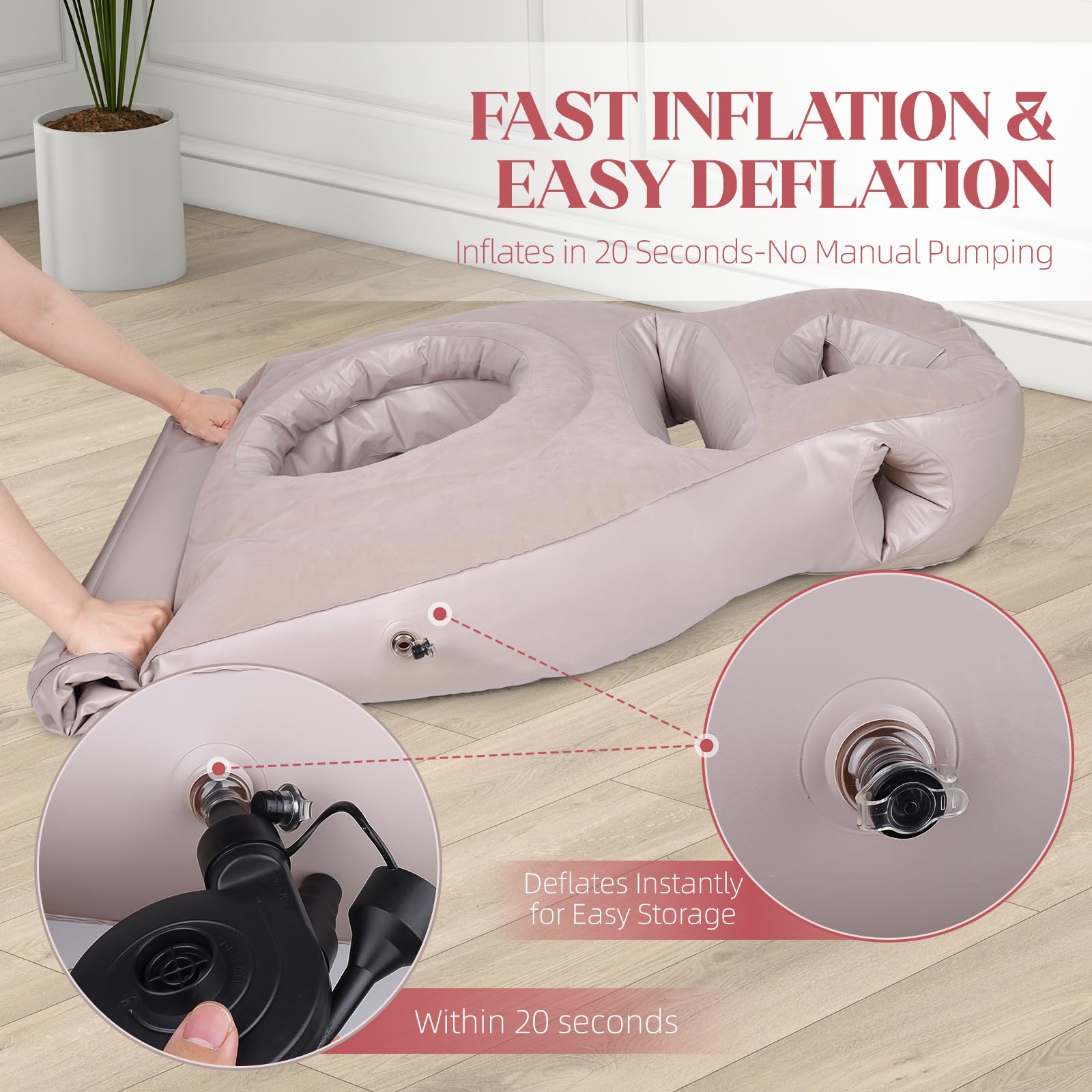 MOELUM portable design for travel and home use.